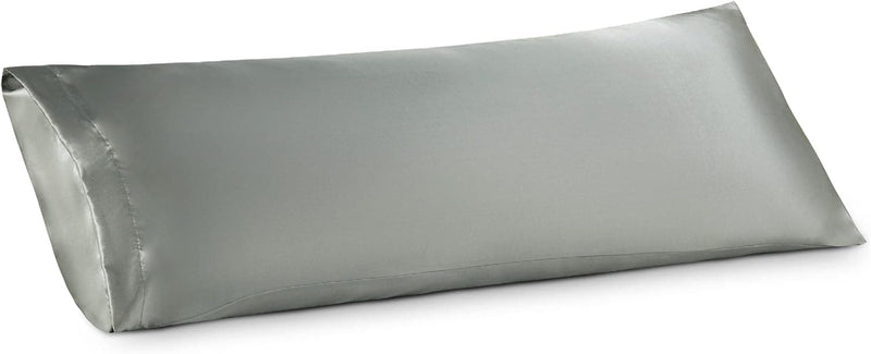 Bedsure Satin Pillowcase for Hair and Skin Queen - Silver Grey Silky Pillowcase 20x30 Inches - Satin Pillow Cases Set of 2 with Envelope Closure, Similar to Silk Pillow Cases, Gifts for Women Men - Premium bedding from Visit the Bedsure Store - Just $7.99! Shop now at Handbags Specialist Headquarter