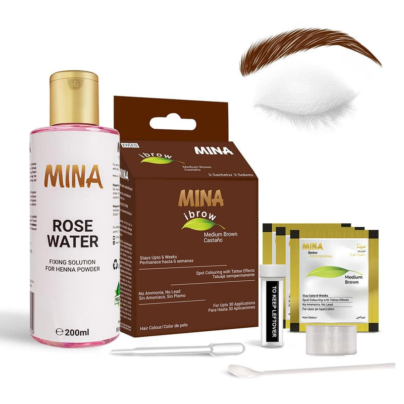 MinaiBrow Tint Kit Dark Brown | Natural Spot Coloring Brow Tinting Powder, Water & Smudge Proof Tint | Instant Brow Dye Kit, 100% Gray Converge Upto 30 Applications - Premium Hair Coloring Products from Visit the MinaiBrow Store - Just $19.99! Shop now at Handbags Specialist Headquarter