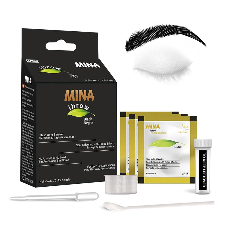MinaiBrow Tint Kit Dark Brown | Natural Spot Coloring Brow Tinting Powder, Water & Smudge Proof Tint | Instant Brow Dye Kit, 100% Gray Converge Upto 30 Applications - Premium Hair Coloring Products from Visit the MinaiBrow Store - Just $19.99! Shop now at Handbags Specialist Headquarter