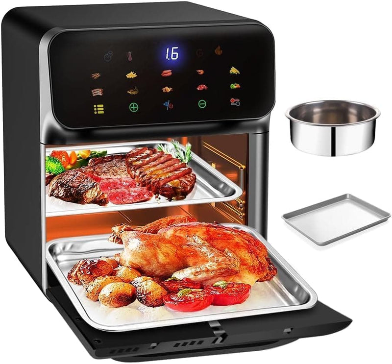 Ninja DZ201 Foodi 8 Quart 6-in-1 DualZone 2-Basket Air Fryer with 2 Independent Frying Baskets, Match Cook & Smart Finish to Roast, Broil, Dehydrate & More for Quick, Easy Meals, Grey - Premium Appliances from Visit the Ninja Store - Just $175.99! Shop now at Handbags Specialist Headquarter