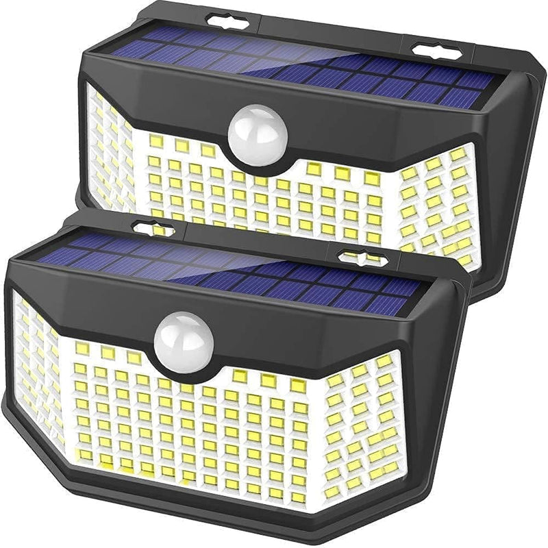 HMCITY Solar Lights Outdoor 120 LED with Lights Reflector and 3 Lighting Modes, Motion Sensor Security Lights,IP65 Waterproof Solar Powered for Garden Patio Yard (2Pack) - Premium Light from Visit the HMCITY Store - Just $35.18! Shop now at Handbags Specialist Headquarter