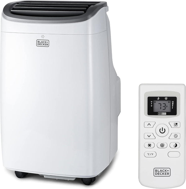 BLACK+DECKER 8,000 BTU Portable Air Conditioner up to 350 Sq. with Remote Control, White - Premium Health Care from Visit the BLACK+DECKER Store - Just $476.99! Shop now at Handbags Specialist Headquarter