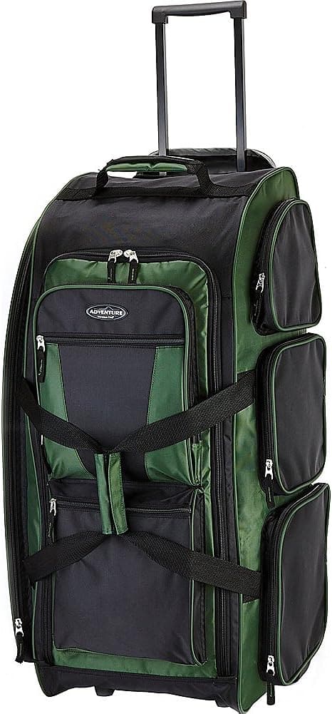 Travelers Club Xpedition 30 Inch Multi-Pocket Upright Rolling Duffel Bag - Premium Travel Duffels from Brand: Travelers Club - Just $57.99! Shop now at Handbags Specialist Headquarter