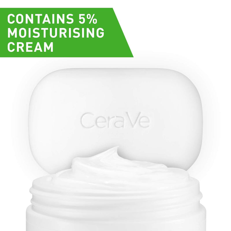 CeraVe Hydrating Cleanser Bar | Soap-Free Body and Facial Cleanser with 5% Moisturizing Cream | Fragrance-Free |3-Pack, 4.5 Ounce Each - Premium Shampoo from Visit the CeraVe Store - Just $9.99! Shop now at Handbags Specialist Headquarter