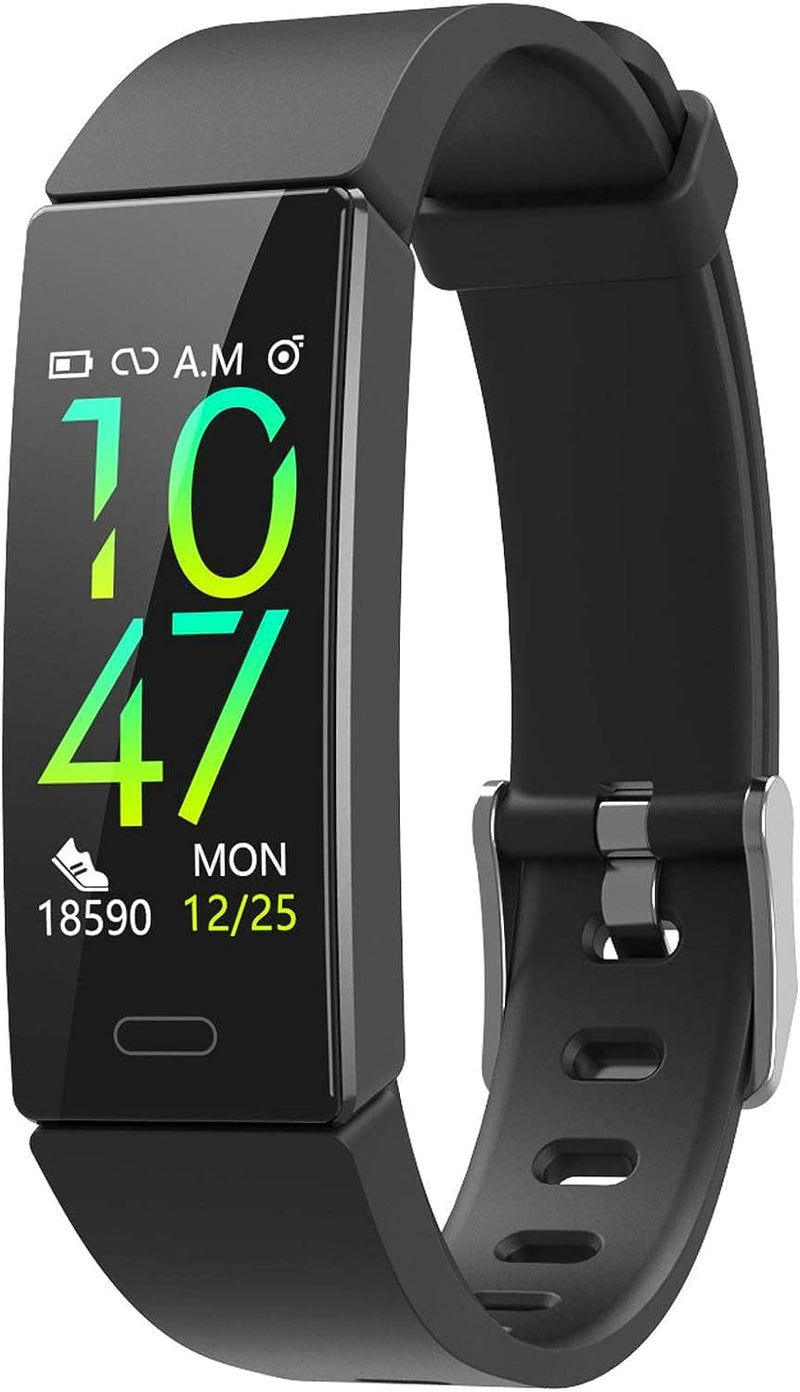 ZURURU Fitness Tracker | with Blood Pressure Heart Rate Sleep Health Monitor | for Men and Women | Upgraded Waterproof Activity Tracker Watch | Step Calorie Counter Pedometer Black - Premium Health Care from Visit the ZURURU Store - Just $63.99! Shop now at Handbags Specialist Headquarter