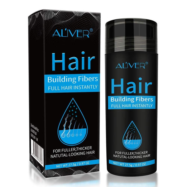 Aliver Fibers for Thinning Hair & Spray - Black - 27.5 Gr, Undetectable Natural Formula - Thicker Fuller Hair in 15 Seconds - Conceals Hair Loss & Look Younger - Designed for Men & Women - Premium Health Care from Visit the ALIVER Store - Just $19.99! Shop now at Handbags Specialist Headquarter