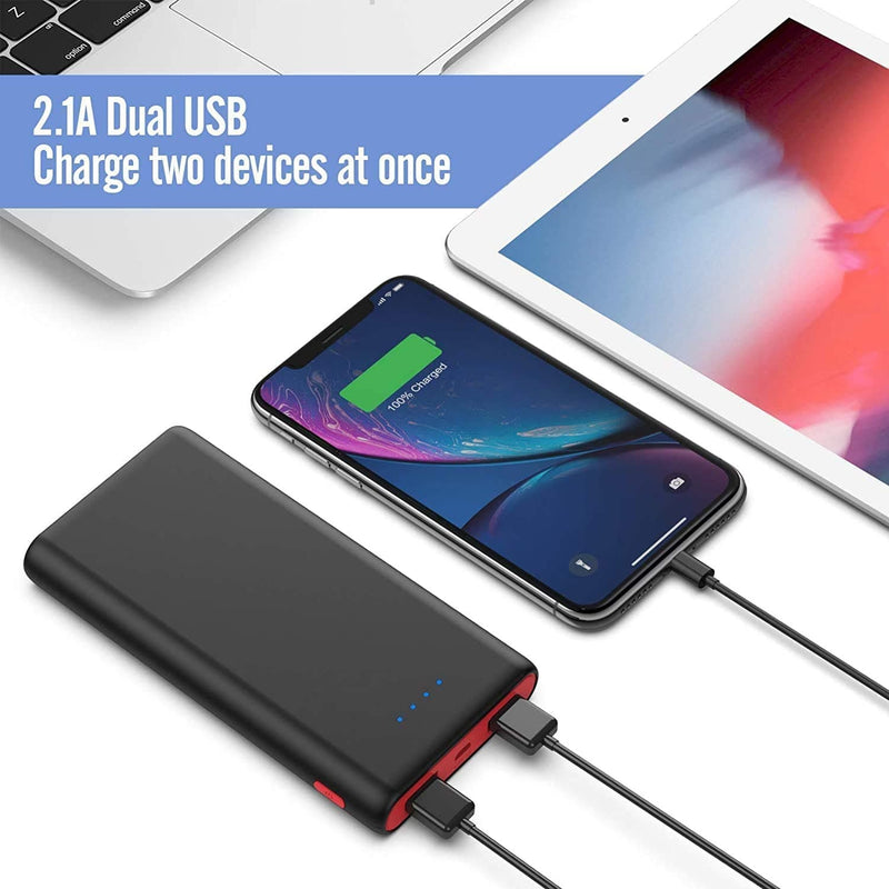 Portable Charger Power Bank 25800mAh, Ultra-High Capacity Fast Phone Charging with Newest Intelligent Controlling IC, 2 USB Port External Cell Phone Battery Pack Compatible with iPhone,Android etc - Premium DECOR from Brand: Ekrist - Just $35.99! Shop now at Handbags Specialist Headquarter