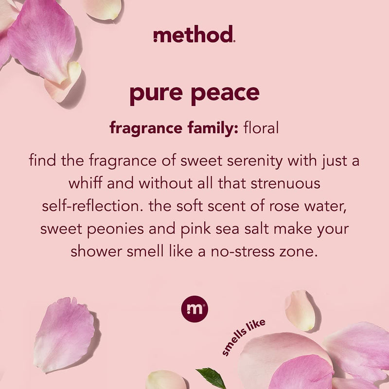 Method Body Wash, Pure Peace, Paraben and Phthalate Free, 28 oz (Pack of 1) - Premium Shampoo Towel Set from Visit the Method Store - Just $27.99! Shop now at Handbags Specialist Headquarter