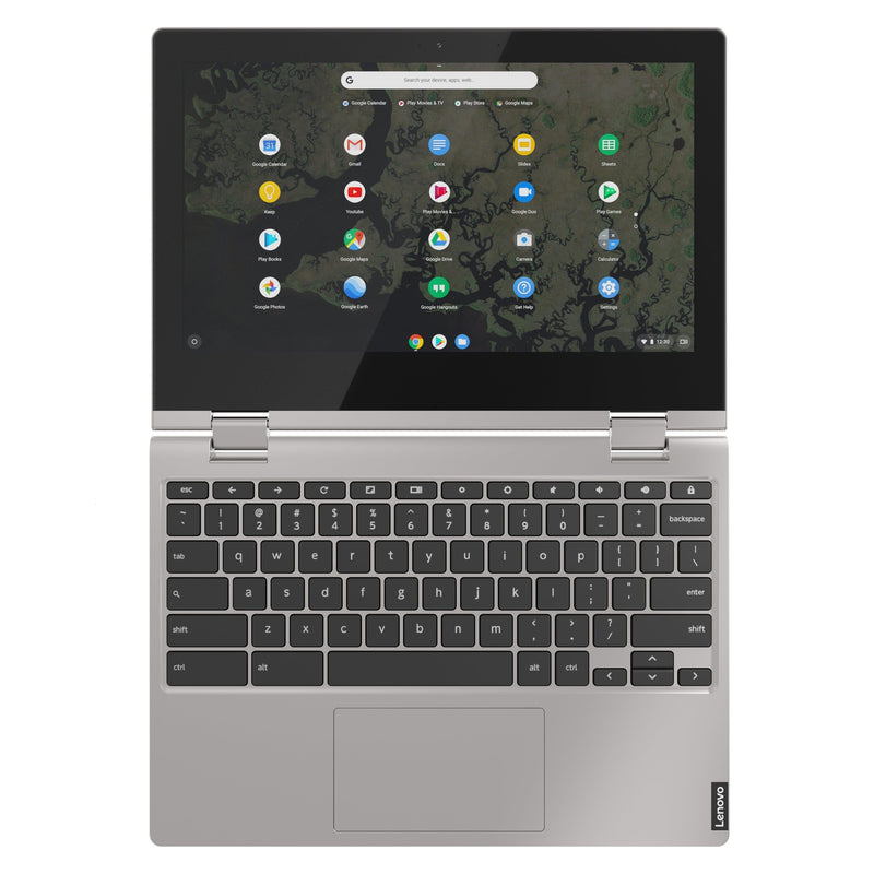 Lenovo Chromebook C340 - 11.6" Touchscreen - Intel Celeron N4000 - 4GB - 32GB eMMC - Platinum Grey - Chrome OS - 81TA0010US - Premium COMPUTERS from Lenovo - Just $358.99! Shop now at Handbags Specialist Headquarter