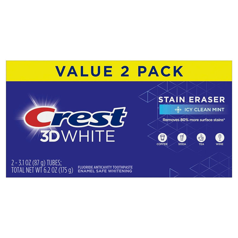 Crest 3D White Toothpaste Radiant Mint, 3.8 Oz (Pack of 3) - Premium Health Care from Brand: Crest - Just $10.99! Shop now at Handbags Specialist Headquarter