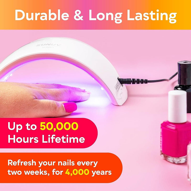 SUNUV UV LED Nail Lamp, Gel UV Light Nail Dryer for Gel Nail Polish Curing Lamp with Sensor 2 Timers SUN9C Pink Gift for Women Girl - Premium Hand, Foot & Nail Tools from Visit the SUNUV Store - Just $30.99! Shop now at Handbags Specialist Headquarter
