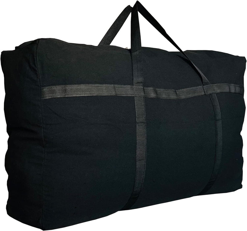 DoYiKe Extra Large Storage Duffle Bag with Zippers and Handles, Black Big Foldable Duffle Bag for Travel-130L - Premium Travel Duffels from Visit the DoYiKe Store - Just $34.99! Shop now at Handbags Specialist Headquarter