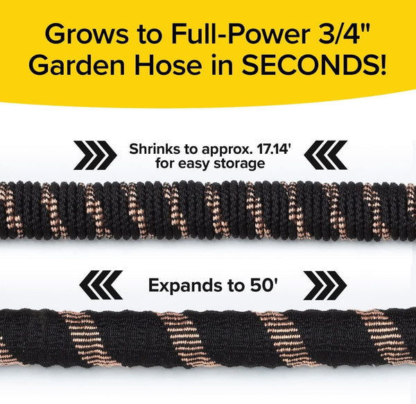 2024 Pocket Hose Copper Bullet With Thumb Spray Nozzle AS-SEEN-ON-TV Expands to 50 ft, 650psi 3/4 in Solid Copper Anodized Aluminum Fittings Lead-Free Lightweight No-Kink Garden Hose - Premium Garden tools from Visit the Pocket Hose Store - Just $95.99! Shop now at Handbags Specialist Headquarter