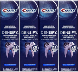 Crest Pro-Health Densify Daily Protection Toothpaste, Travel Size 0.85 oz (24g) - Pack of 4 - Premium Health Care from Brand: Crest - Just $14.99! Shop now at Handbags Specialist Headquarter