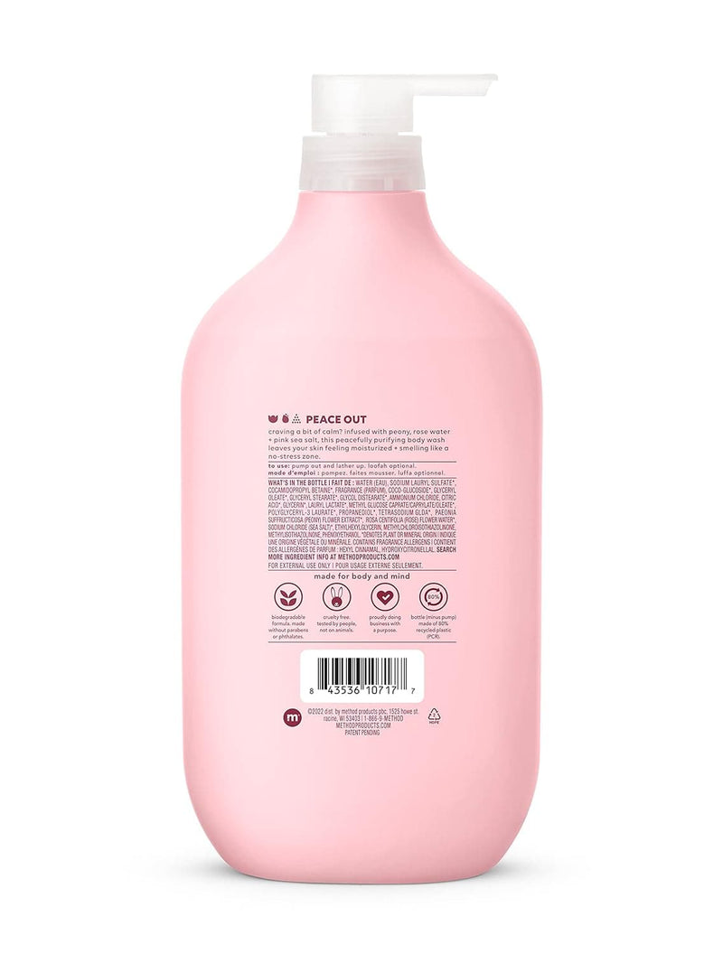 Method Body Wash, Pure Peace, Paraben and Phthalate Free, 28 oz (Pack of 1) - Premium Shampoo Towel Set from Visit the Method Store - Just $27.99! Shop now at Handbags Specialist Headquarter