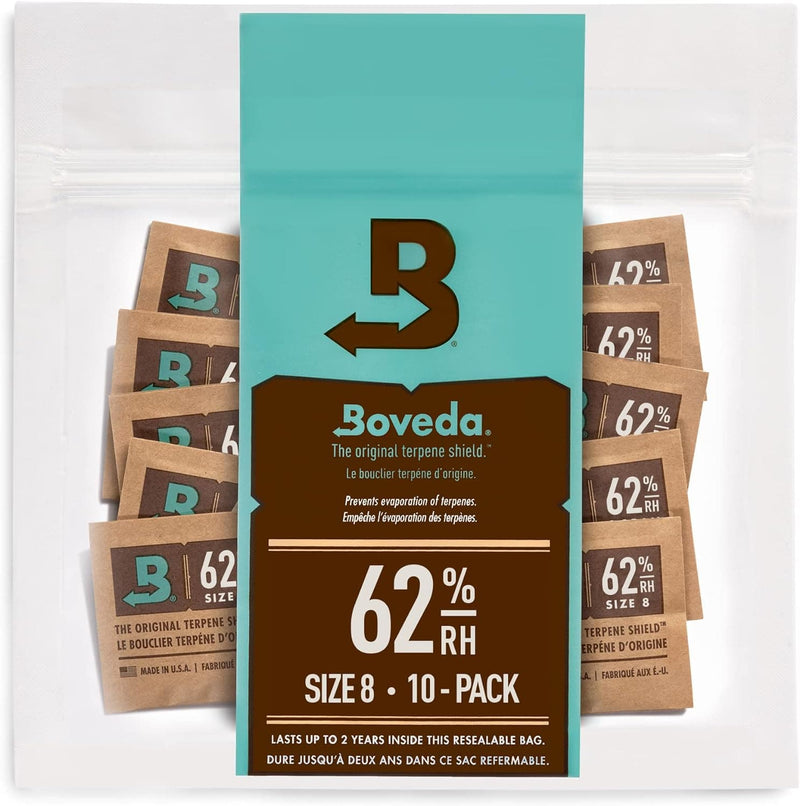 Boveda 62% RH Size 8-10 Pack Two-Way Humidity Control Packs - For Storing 1 oz - Moisture Absorber for Small Storage Containers - Humidifier Packs - Hydration Packets w/Resealable Bag - Premium Health Care from Visit the Boveda Store - Just $23.98! Shop now at Handbags Specialist Headquarter