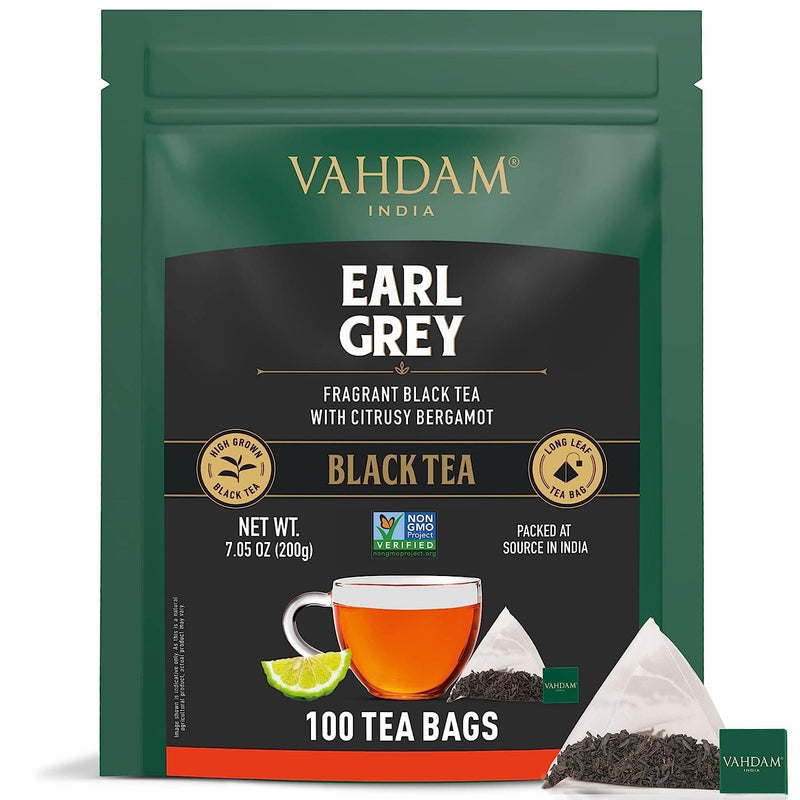 VAHDAM, Turmeric Ginger Herbal Tea Bags (100 Pyramid Tea Bags) Caffeine Free, Non GMO, Gluten Free | 100% Pure Herbal Blend - Savory & Spicy | Whole Loose Leaf Tea Bags - Premium Health Care from Visit the VAHDAM Store - Just $23.99! Shop now at Handbags Specialist Headquarter