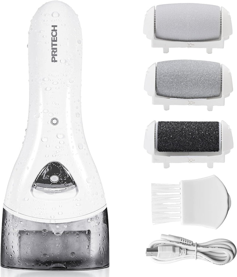 Electric Feet Callus Removers Rechargeable,Portable Electronic Foot File Pedicure Tools, Electric Callus Remover Kit,Professional Pedi Feet Care Perfect for Dead,Hard Cracked Dry Skin Ideal Gift… - Premium Hand, Foot & Nail Tools from Visit the PRITECH Store - Just $30.99! Shop now at Handbags Specialist Headquarter