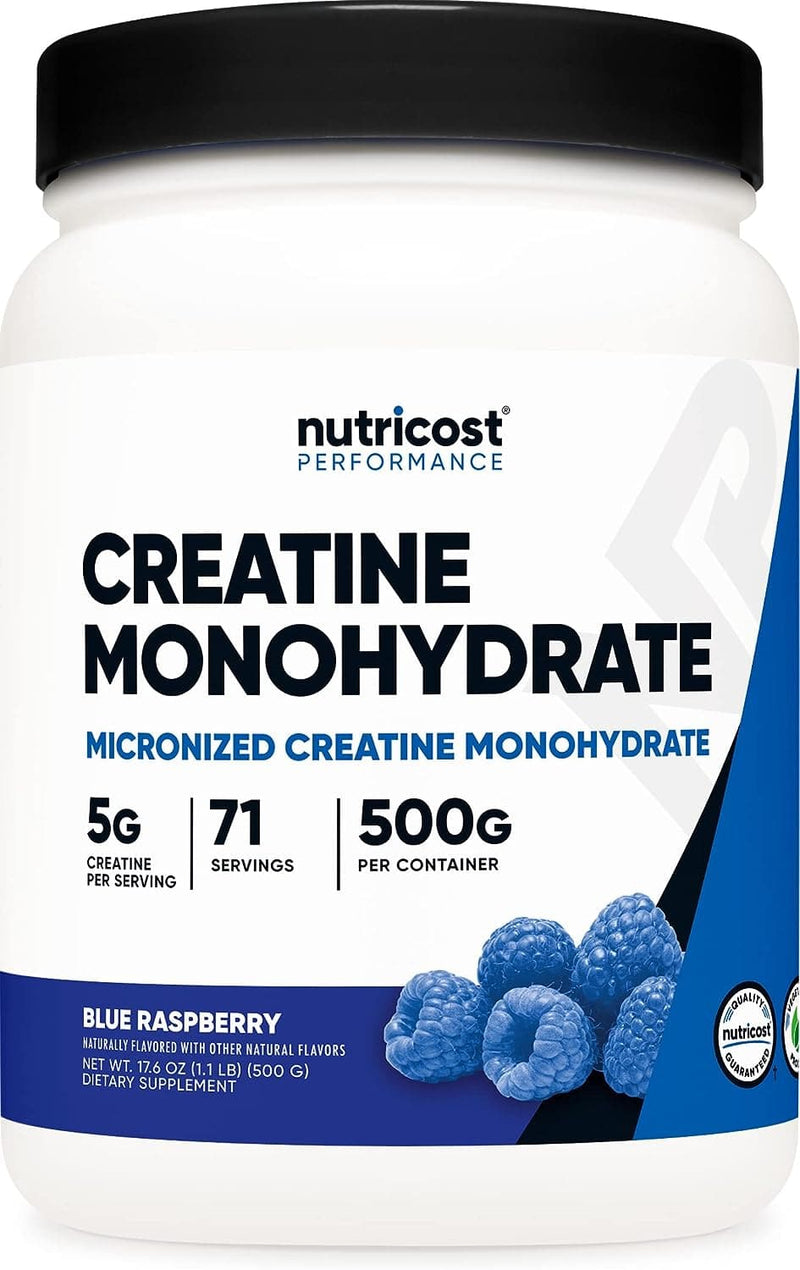 Nutricost Creatine Monohydrate Micronized Powder 500G, 5000mg Per Serv (5g) - Micronized Creatine Monohydrate, 100 Servings - Premium Vitamins, Minerals & Supplements from Visit the Nutricost Store - Just $37.57! Shop now at Handbags Specialist Headquarter