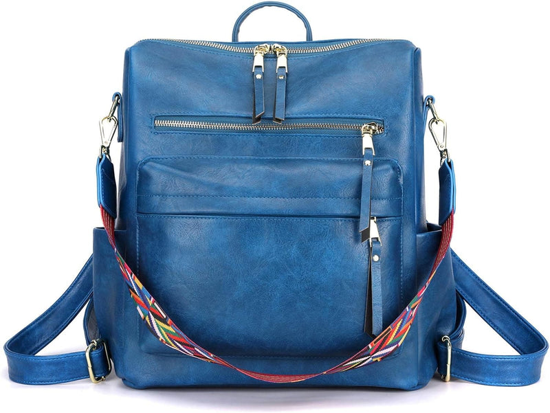 ZOCILOR Women's Fashion Backpack Purse Multipurpose Design Convertible Satchel Handbags Shoulder Bag Travel bag - Premium Women Bags from Visit the ZOCILOR Store - Just $53.99! Shop now at Handbags Specialist Headquarter
