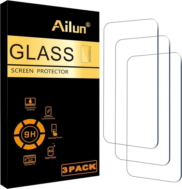 Ailun Glass Screen Protector for iPhone 14 / iPhone 13 / iPhone 13 Pro [6.1 Inch] Display 3 Pack Tempered Glass, Case Friendly - Premium phone case from Visit the Ailun Store - Just $12.99! Shop now at Handbags Specialist Headquarter