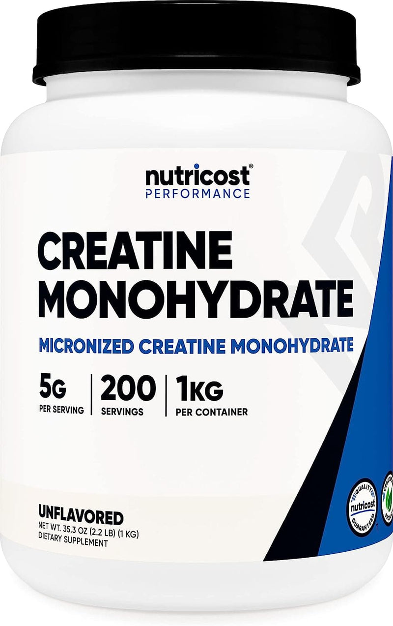 Nutricost Creatine Monohydrate Micronized Powder 500G, 5000mg Per Serv (5g) - Micronized Creatine Monohydrate, 100 Servings - Premium Vitamins, Minerals & Supplements from Visit the Nutricost Store - Just $37.57! Shop now at Handbags Specialist Headquarter