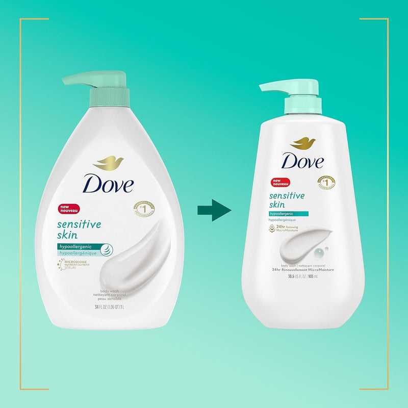 Dove Hypoallergenic Body Wash To Moisturize Sensitive Skin Body Wash For Sensitive Skin Sulfate and Paraben Free 34 oz - Premium Body Washes from Visit the Dove Store - Just $17.99! Shop now at Handbags Specialist Headquarter