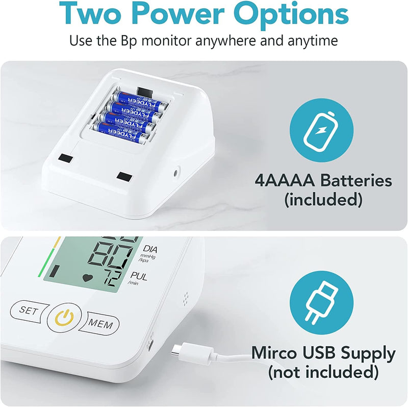 Blood Pressure Monitor, Blood Pressure Machine Extra Large Cuff Upper Arm, BP Cuff Automatic Upper Arm with 22-42 cm Wide-Range Large Cuff 60 Groups Reading Memory for Home Use - Premium Health Care from Visit the maguja Store - Just $34.99! Shop now at Handbags Specialist Headquarter