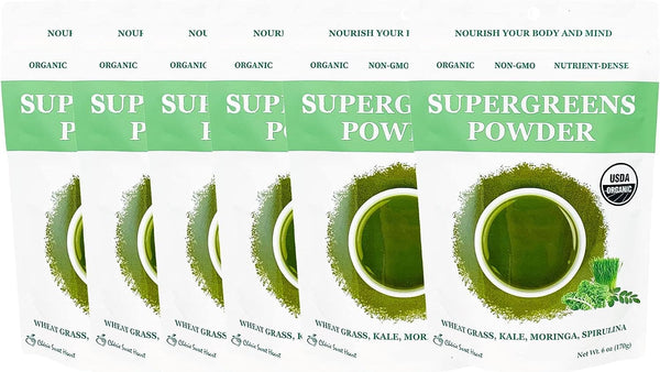 Cherie Sweet Heart Supergreens Powder - Green Superfood - Organic Greens Powder Super Greens - Smoothie Powder - Superfood Powder - Powdered Greens - 6 oz Super Greens Powder - 34 Servings - Premium Health from Visit the Chérie Sweet Heart Store - Just $7.14! Shop now at Handbags Specialist Headquarter