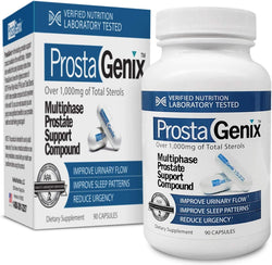 ProstaGenix Multiphase Prostate Supplement-Featured on Larry King Investigative TV Show - Over 1 Million Sold -End Nighttime Bathroom Trips, Urgency, & More. 90 Capsules - Premium Health from Visit the ProstaGenix Store - Just $59.88! Shop now at Handbags Specialist Headquarter