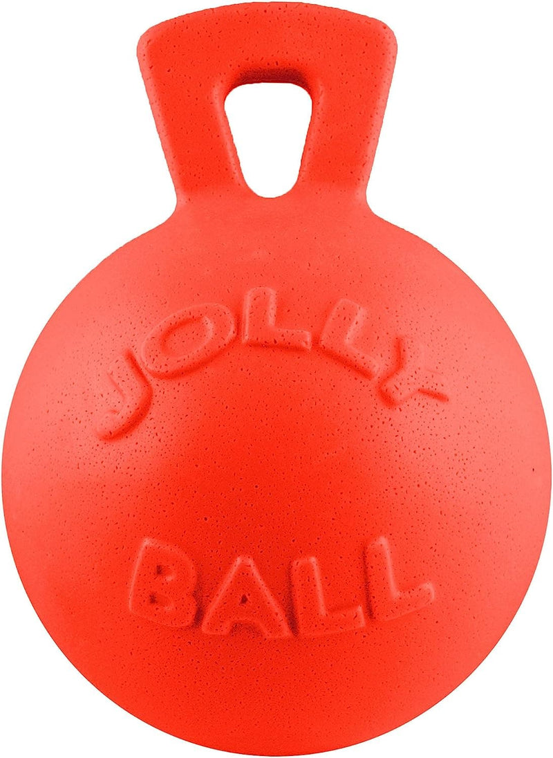 Jolly Pets Tug-n-Toss Heavy Duty Dog Toy Ball with Handle, 8 Inches/Large, Red (408 RD) - Premium Pets from Visit the Jolly Pets Store - Just $14.99! Shop now at Handbags Specialist Headquarter
