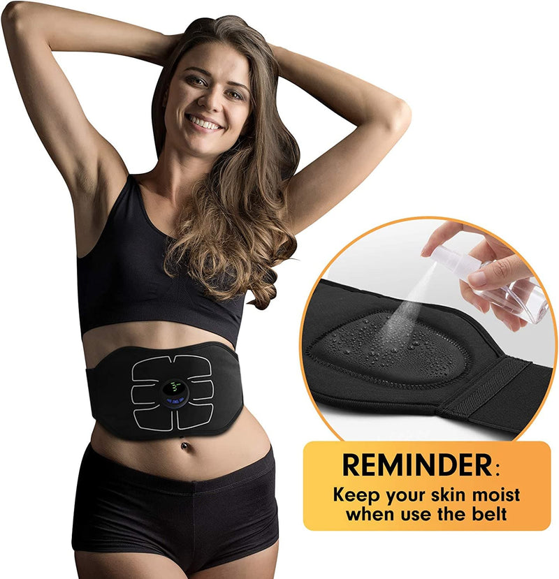 MarCoolTrip MZ ABS Stimulator,Ab Machine,Abdominal Toning Belt Workout Portable Ab Stimulator Home Office Fitness Workout Equipment for Abdomen - Premium DECOR Health Care from Brand: MarCoolTrip MZ - Just $89.90! Shop now at Handbags Specialist Headquarter