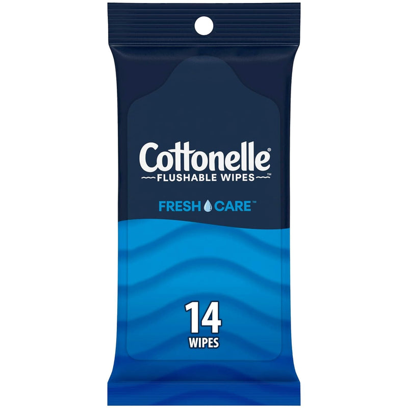 Cottonelle Fresh Care On-The-Go Flushable Wet Wipes, Adult Wet Wipes, 1 On-The-Go Pack, 14 Wipes Per Pack, Packaging May Vary - Premium Toilet Paper from Visit the Cottonelle Store - Just $47.99! Shop now at Handbags Specialist Headquarter