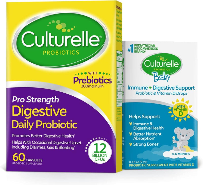 Culturelle Pro Strength Daily Probiotic, Digestive Health Capsules, Supports Occasional Diarrhea, Gas & Bloating, Gluten and Soy Free, 60 Count - Premium Vitamins, Minerals & Supplements from Visit the Culturelle Store - Just $50.38! Shop now at Handbags Specialist Headquarter
