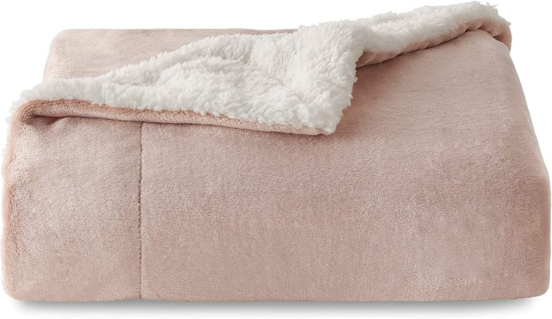BEDSURE Sherpa Fleece Throw Blanket for Couch - Grey Thick Fuzzy Warm Soft Blankets and Throws for Sofa, 50x60 Inches - Premium BLANKETS AND BEDDING from Visit the BEDSURE Store - Just $20.99! Shop now at Handbags Specialist Headquarter