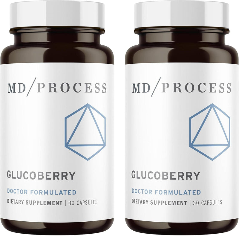 MD Process GlucoBerry Maqui Berry Extract with Chromium Picolinate for Blood Health Support - with Biotin and Gymnema Sylvestre - Doctor Formulated - 30 Capsules - Premium Health Care from Brand: MD Process - Just $94.99! Shop now at Handbags Specialist Headquarter