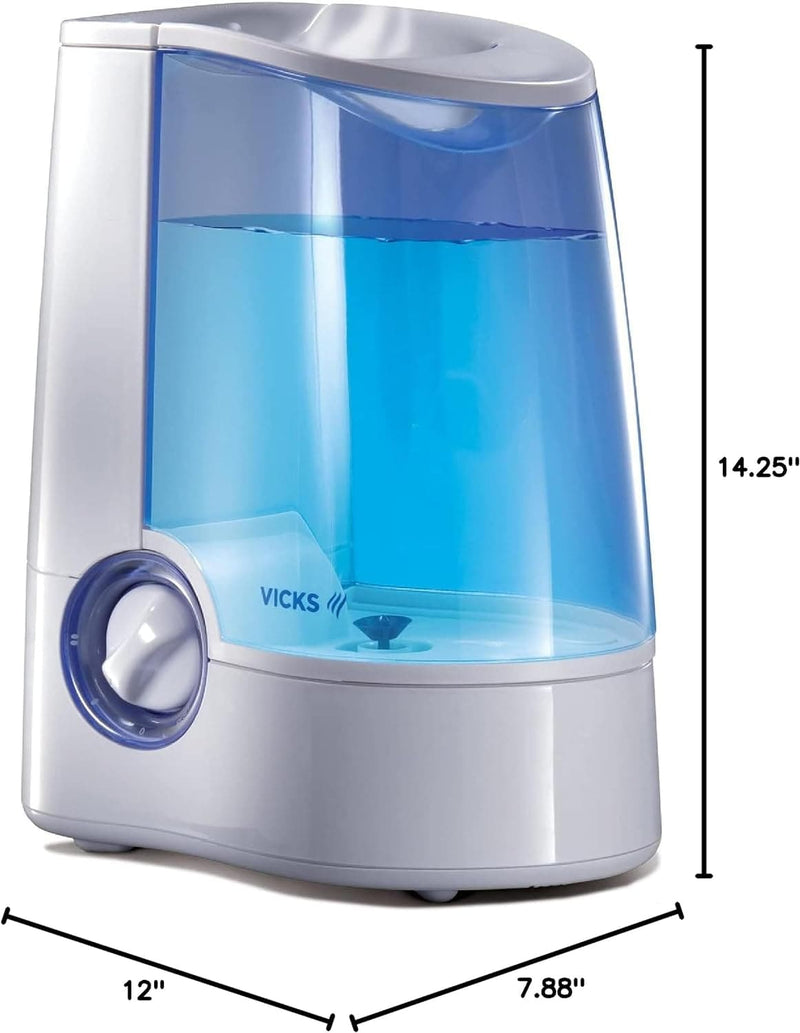 Vicks Warm Mist Humidifier, Small to Medium Rooms, 1 Gallon Tank – Vaporizer and Warm Mist Humidifier for Baby and Kids Rooms, Bedrooms and More - Premium Health Care from Visit the Vicks Store - Just $62.40! Shop now at Handbags Specialist Headquarter