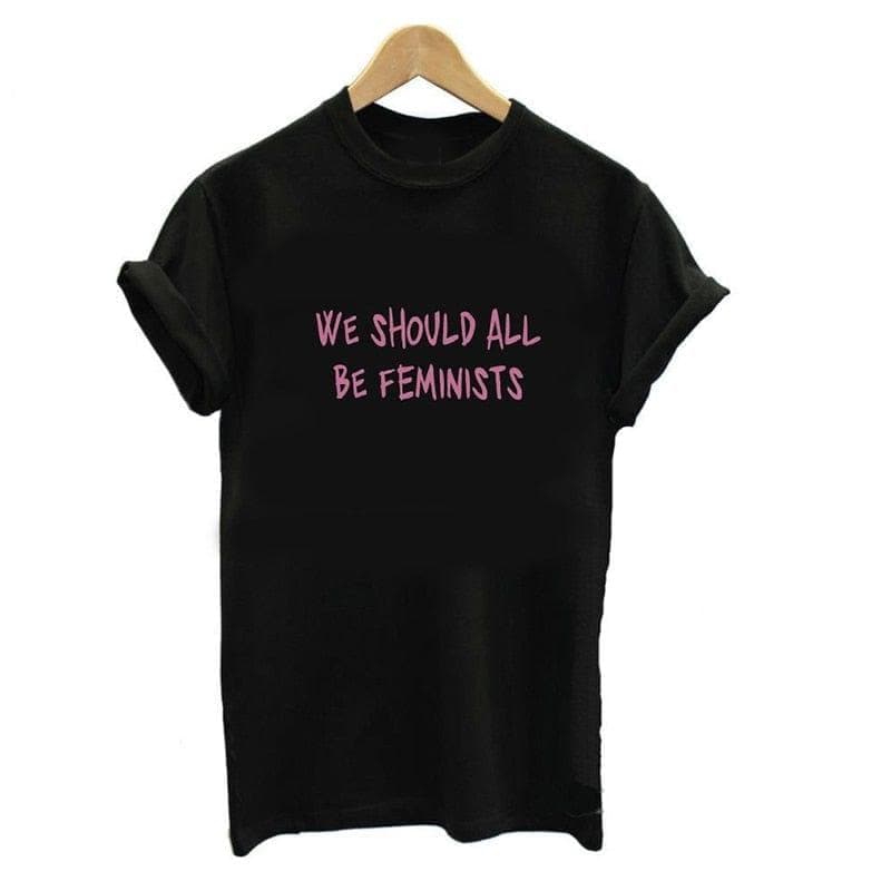 We Should All Be Feminists Women Tshirt Tees Ladies Feminism Slogan Hipster Women Equal Right T Shirt - Premium Women's T Shirt from eprolo - Just $16.90! Shop now at Handbags Specialist Headquarter