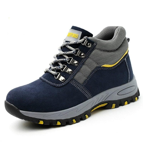 Winter Men Safety Work Boots Warm Plush Fur Mens Labor Insurance Puncture Proof Snow Boot Man Steel Toe Cap Shoes Male - Premium Men's shoes from eprolo - Just $49.99! Shop now at Handbags Specialist Headquarter