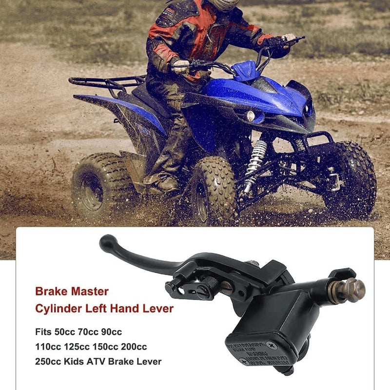 7/8" 22Mm Left Brake Lever Master Cylinder for 50CC 70Cc 90Cc 100Cc 110Cc 125Cc 150Cc 200Cc 250CC Motorcyle Kids ATV Quad Moped Pit Dirt Bike - Premium  from Triumilynn - Just $34.83! Shop now at Handbags Specialist Headquarter