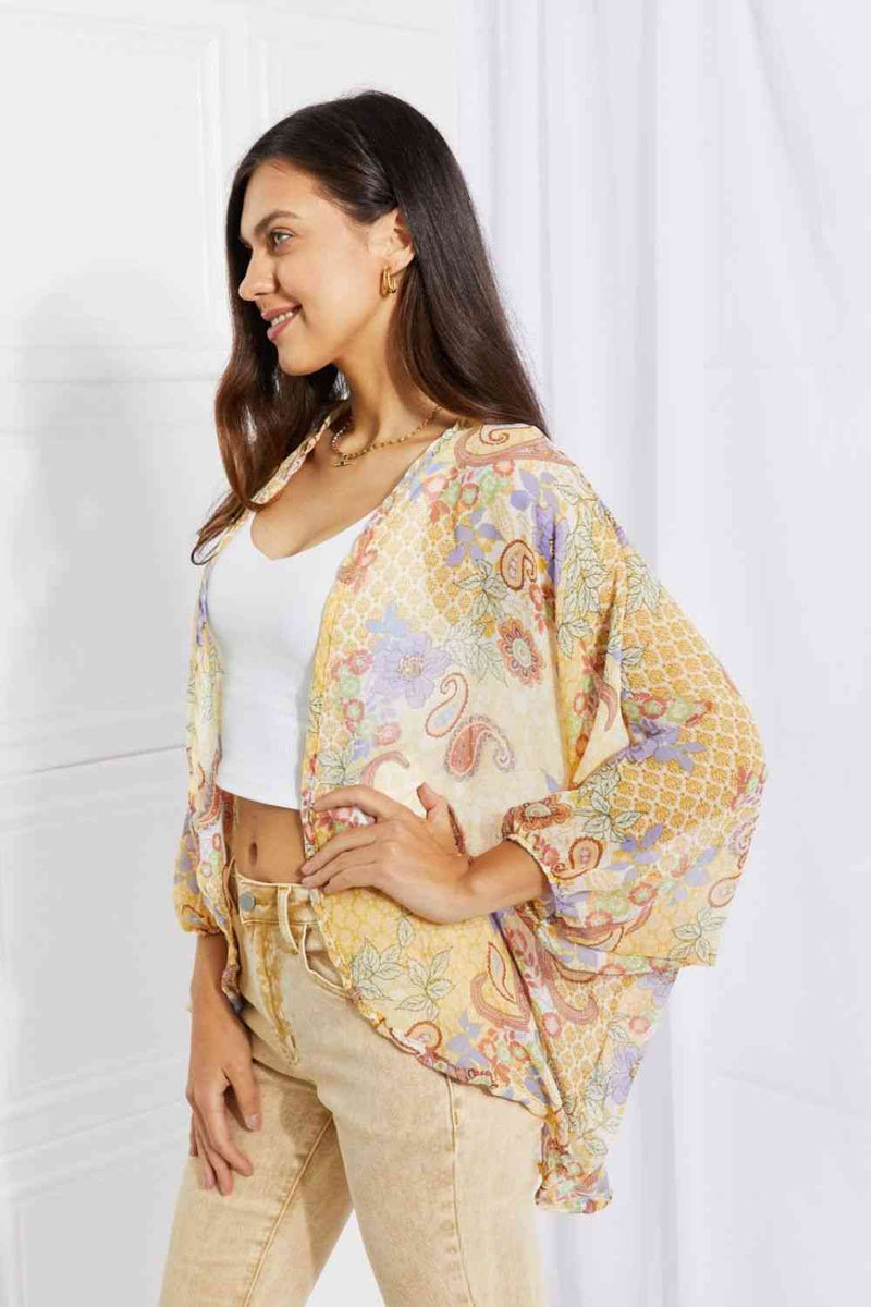 Culture Code Full Size Lasting Love Paisley Kimono - Premium Dresses from Trendsi - Just $33! Shop now at Handbags Specialist Headquarter