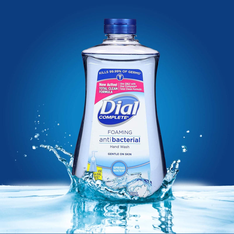 Dial Complete Antibacterial Foaming Hand Soap Refill, Spring Water, 32 Fl Oz - Premium Bathroom from Visit the Dial Store - Just $15! Shop now at Handbags Specialist Headquarter