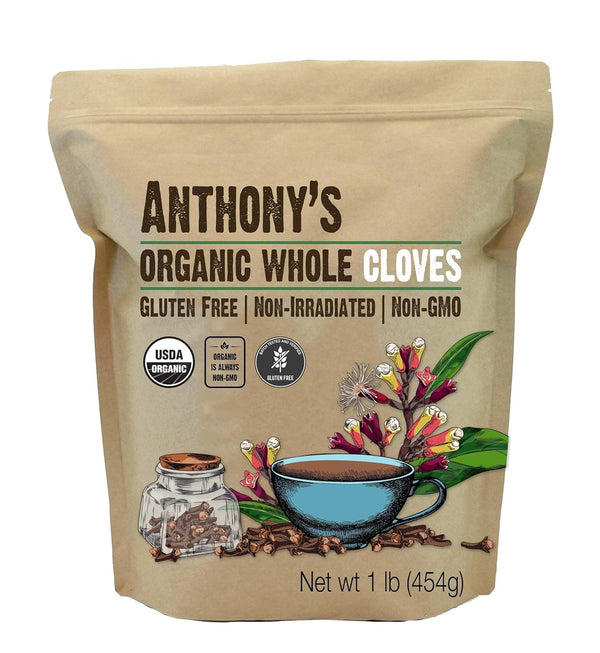 Organic Whole Cloves, 1 lb, Gluten Free, Non GMO, Non Irradiated, Keto Friendly - Premium Health Care from Visit the Anthony's Store - Just $33.99! Shop now at Handbags Specialist Headquarter