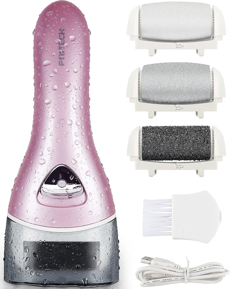 Electric Feet Callus Removers Rechargeable,Portable Electronic Foot File Pedicure Tools, Electric Callus Remover Kit,Professional Pedi Feet Care Perfect for Dead,Hard Cracked Dry Skin Ideal Gift… - Premium Hand, Foot & Nail Tools from Visit the PRITECH Store - Just $30.99! Shop now at Handbags Specialist Headquarter