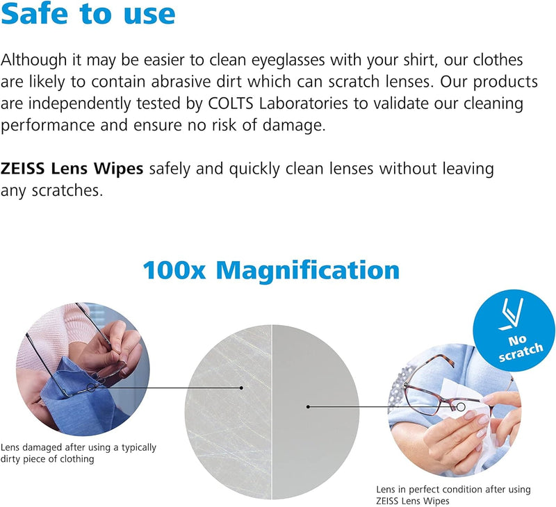 ZEISS Pre-Moistened Lens Cleaning Wipes, 200 Count - Premium Health Care from Visit the Zeiss Store - Just $7.99! Shop now at Handbags Specialist Headquarter
