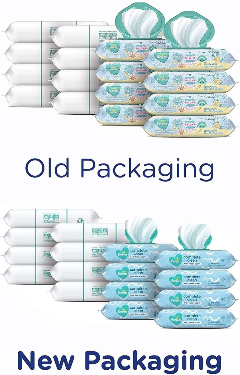 Baby Wipes, Pampers Complete Clean Scented Baby Diaper Wipes, 8X Pop-Top Packs and 8 Refill Packs for Dispenser Tub, 1152 Total Wipes (Packaging May Vary) - Premium Wipes from Visit the Pampers Store - Just $36.99! Shop now at Handbags Specialist Headquarter