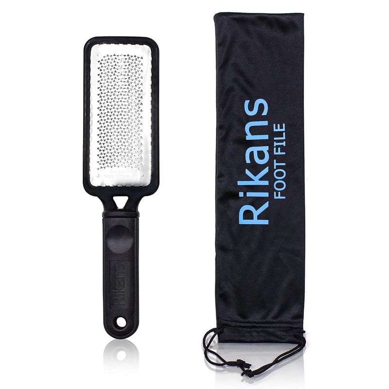 Colossal Foot rasp Foot File and Callus Remover. Best Foot Care Pedicure Metal Surface Tool to Remove Hard Skin. Can be Used on Both Wet and Dry feet, Surgical Grade Stainless Steel File - Premium Hand, Foot & Nail Tools from Visit the Rikans Store - Just $15.99! Shop now at Handbags Specialist Headquarter