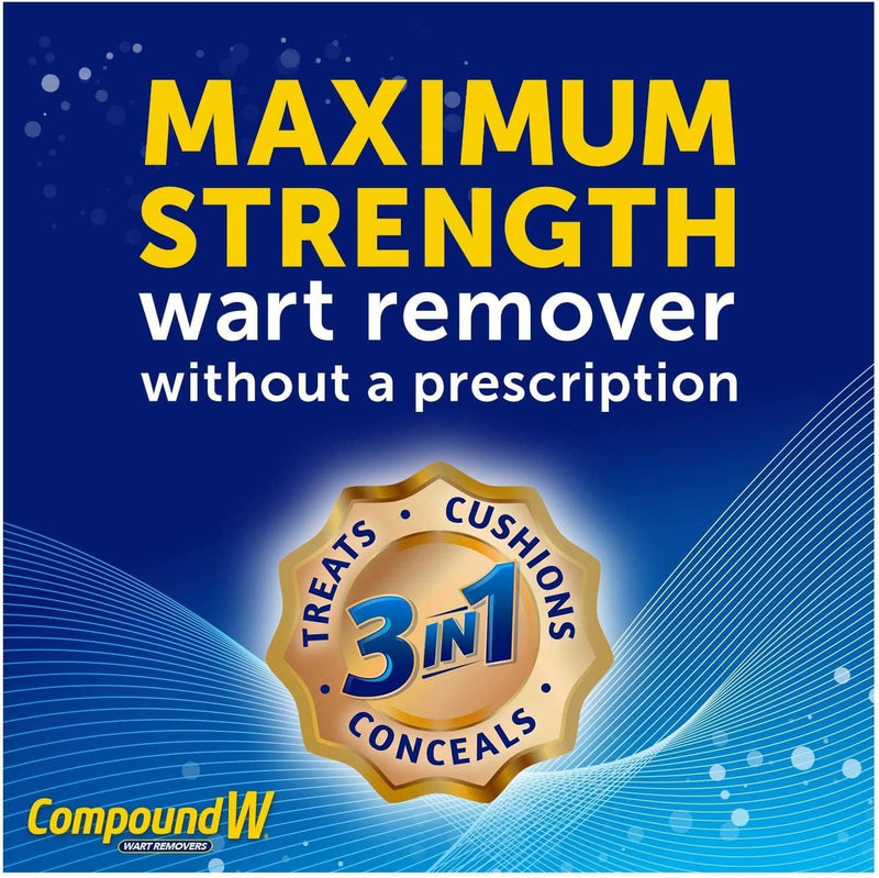 Compound W Wart Remover Maximum Strength One Step Pads, 14 Medicated Pads - Premium Health Care from Visit the Compound W Store - Just $10.94! Shop now at Handbags Specialist Headquarter