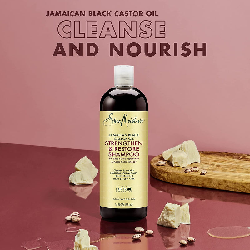 Transformative Hair Care: Strengthen, Grow & Restore Shampoo and Conditioner - Premium BATH AND BODY Towel Set from Visit the SheaMoisture Store - Just $36.99! Shop now at Handbags Specialist Headquarter