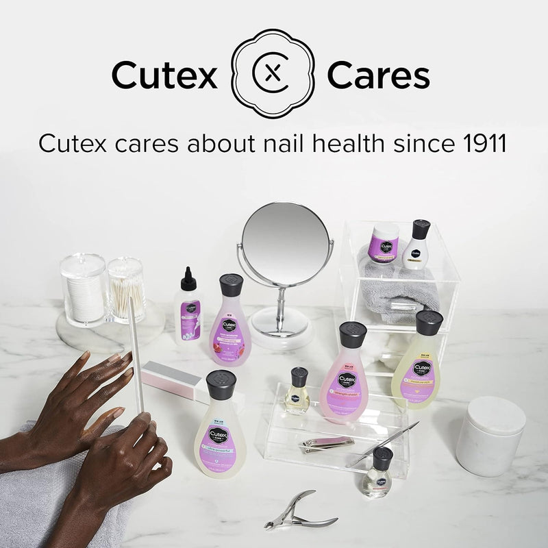 Cutex Gel Nail Polish Remover, Ultra-Powerful & Removes Glitter and Dark Colored Paints, Paraben Free, 6.76 Fl Oz - Premium Foot, Hand & Nail Care from Brand: Cutex - Just $3.99! Shop now at Handbags Specialist Headquarter